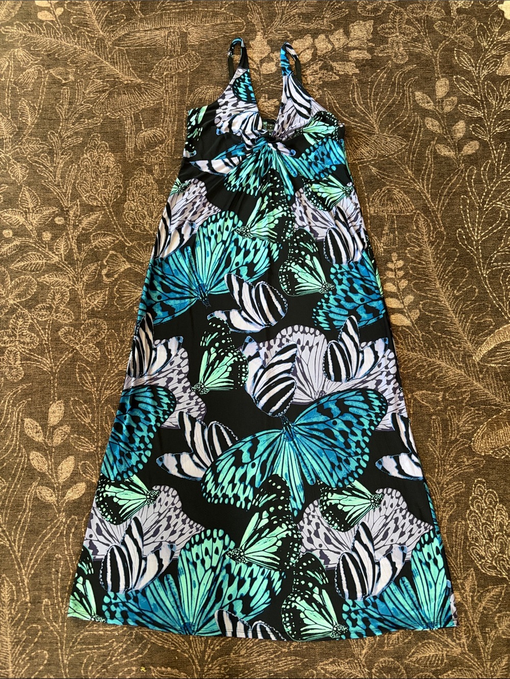 Butterfly Maxi Dress